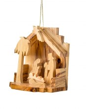 Grotto 3D Nativity Medium Ornament