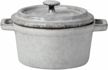 Stinson Lidded Baker Gray
