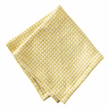 Textured Check Dishcloth Set of 2 Yellow