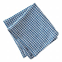 Textured Check Dishcloth Set of 2 Navy