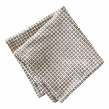 Textured Check Dishcloth Set of 2 Gray