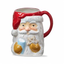 Vintage Santa Cookie Mug