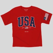 Hold Fast Kidz T-Shirt USA Strong - Extra Small