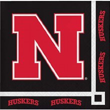 University of Nebraska Cornhuskers Beverage Napkins 20 Ct.