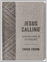 Jesus Calling Textured Gray