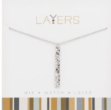 Layers Necklace Silver HamSinglebar