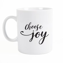 Ceramic Farmhouse Mug Choose Joy