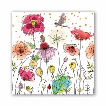 Posies Luncheon Napkin