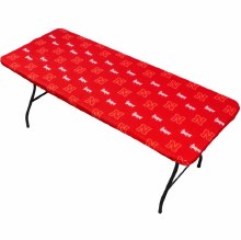 Nebraska Huskers Fitted Table Cover 6'