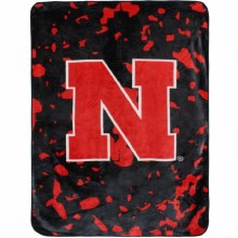 Nebraska Throw Blanket 86"x63"
