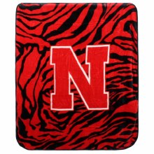 Nebraska Huskers Throw Blanket 50"x60"