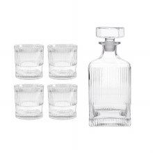 Noho Clear Decanter + 4 Dof