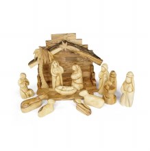 Holy Land Olive Wood Nativity
