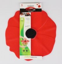 Poppy Lid Red 9"