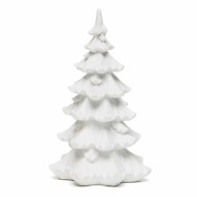 White Glitter Tree 7.5"