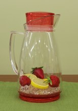 Pitcher Red 64 Oz