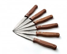 Rosewood Steak Knife Set/6