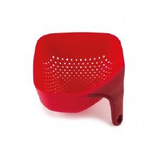 Square Colander Red