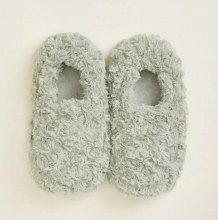 Warmies Slippers Curly Sage