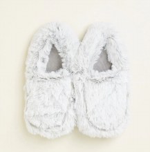 Warmies Slippers Marshmallow Gray