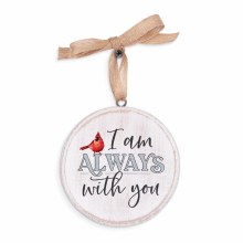 I Am Always With You Hanging Wood Decor