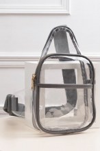 Concert Sling Bag Clear Gray