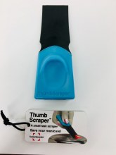 Thumb Scraper Blue