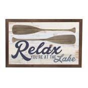 Relax You're At the Lake Wall Art