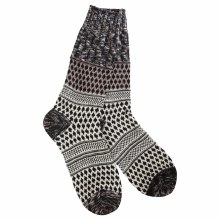 Weekend Gallery Textured Crew Sock Nightfall Multi