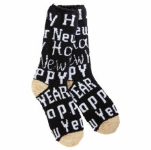 Cozy Crew Socks Happy New Year