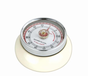 Kitchen Timer Retro Cream