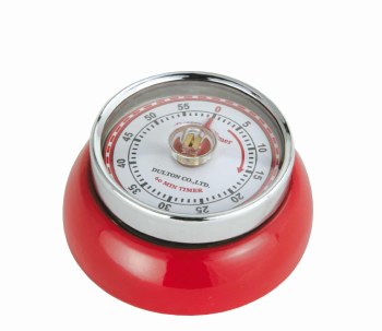 Kitchen Timer Retro Red