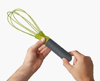 Twist Whisk Grey/green