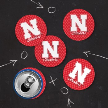 Paper Coasters Husker Logo