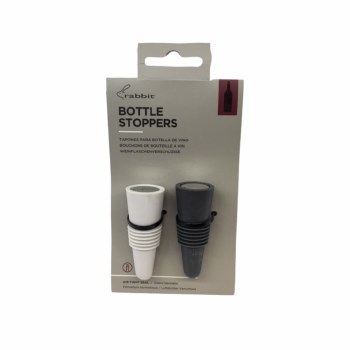 Rabbit Wine Bottle Stoppers Set of 2