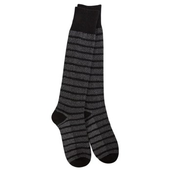 Cozy Knee High Socks Black Multi