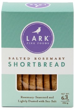 Lark Fine Foods salted rosemary shortbread cookies (850870002044)