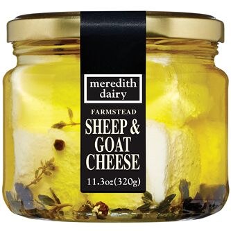 Sheep&goat Cheese, marinated in olive Oil Extra virgin Blend, garlic&thyme (9317320100053)