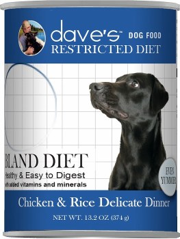 Dave's Restricted Diet Bland Diet Chicken & Rice Delicate Dinner 13.2oz