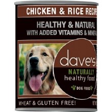Dave's Healthy & Natural Chicken & Rice Recipe 13oz Dave's Healthy & Natural Chicken & Rice Recipe 13oz
