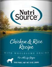 NutriSource Chicken & Rice 13oz