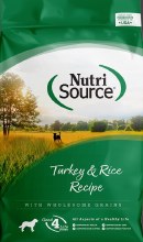 Nutrisource Turkey & Rice 4#