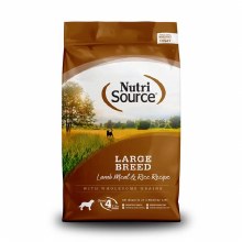 NutriSource Grain-Free Large Breed Adult Lamb & Pea 30#