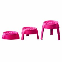 Outward Hound 3 in 1 Feeder Pink