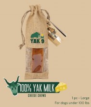 Yak9 Cow Milk Chew Lg 8oz