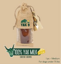 Yak9 Cow Milk Chew Med 6oz