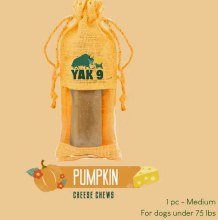 Yak9 Pumpkin Chew Med 6oz