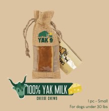 Yak9 Cow Milk Chew Sm 4oz