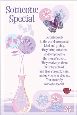 Someone Special Glass Plaque 18 x 13cm