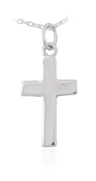 Sterling Silver Plain Cross Pendant